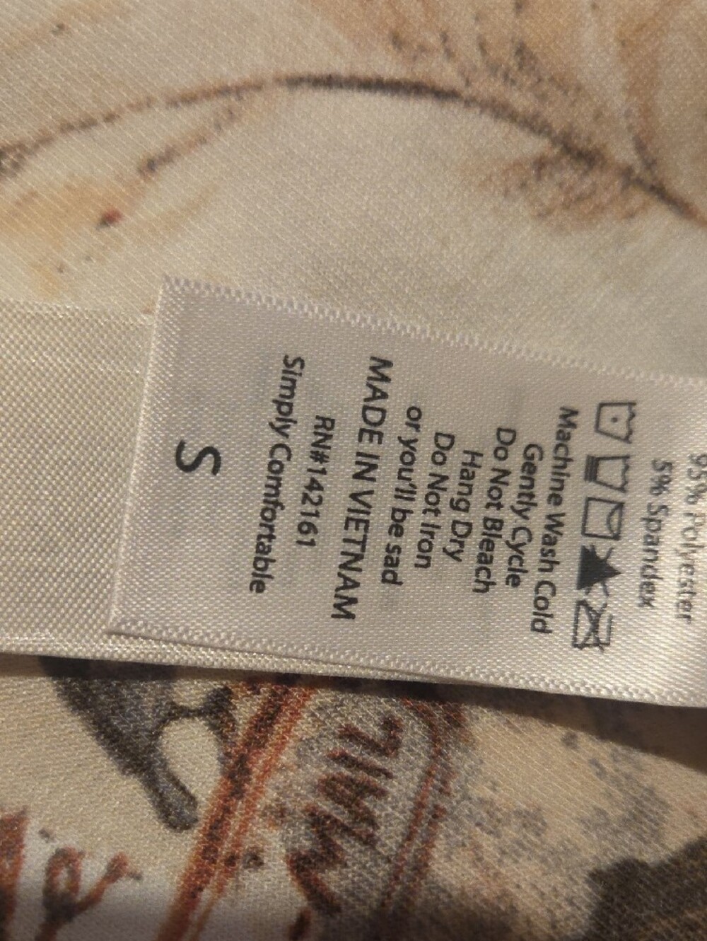 LuLaRoe Amber Hoodie - Paris & Roses - Picture 5 of 5